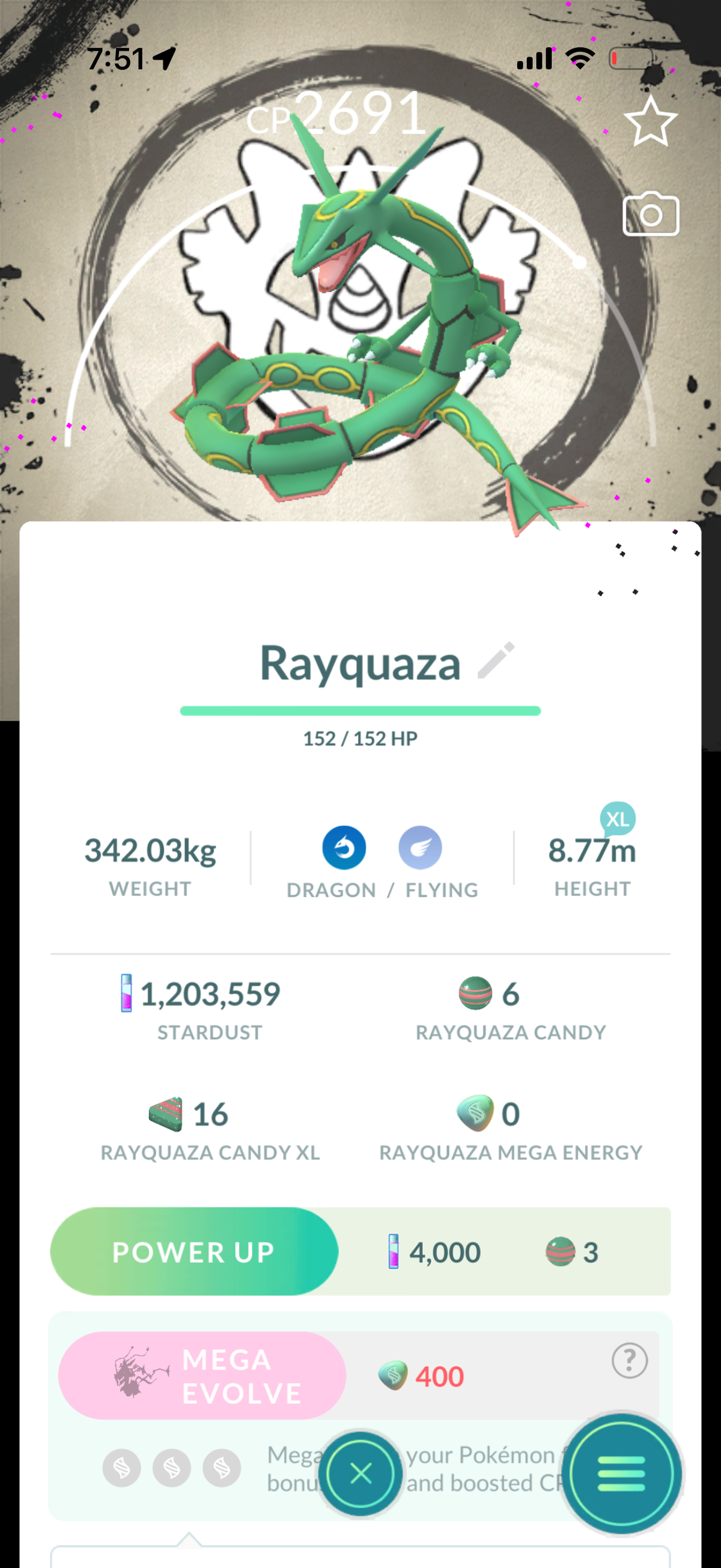 PSGMoneyline account 65 Shiny/Legendary & 1.2m Stardust