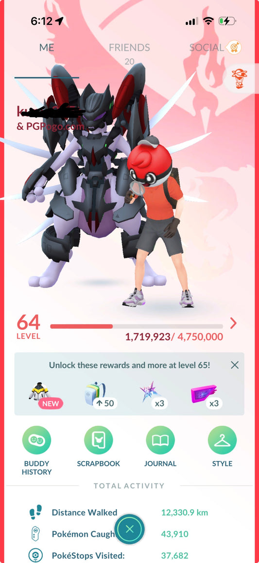 Kuma 2016 account (368 Shiny/Legendary)