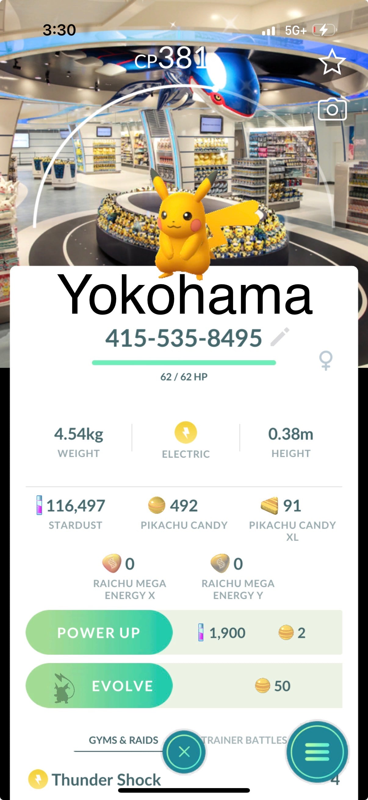 All 18 Shiny Pikachu’s trade or accounts