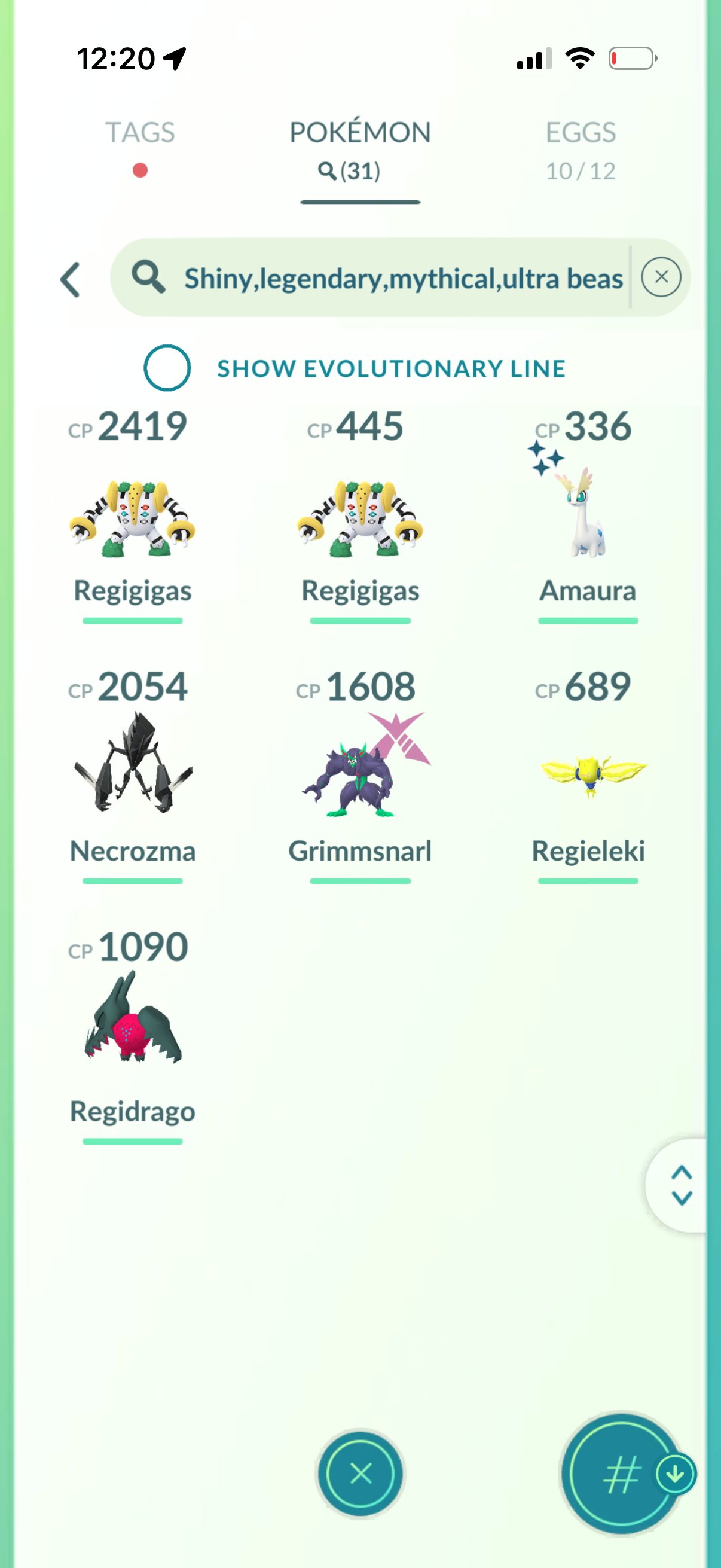 LevelsToThis account (31 Shiny/Legendary)