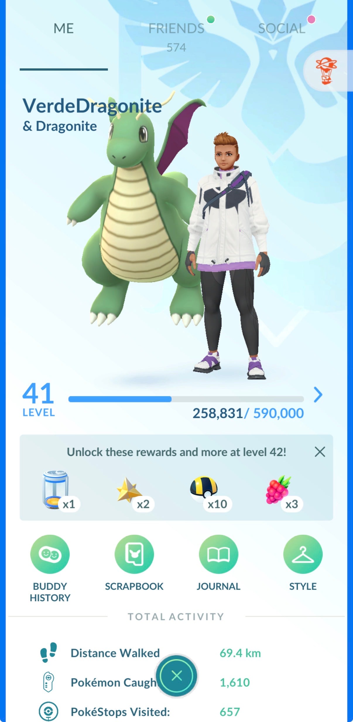 VerdeDragonite account
