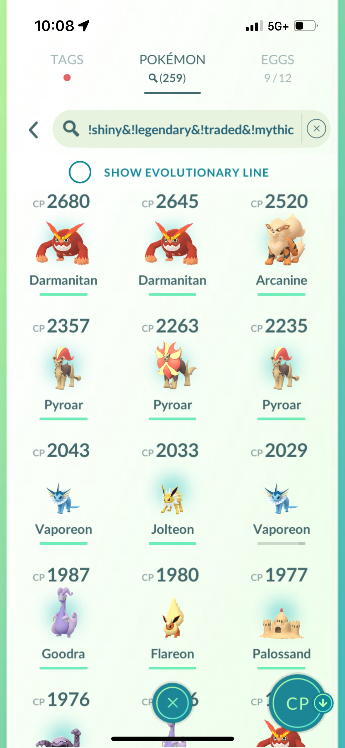 XmasSpecialist account (30 shiny/legendary)