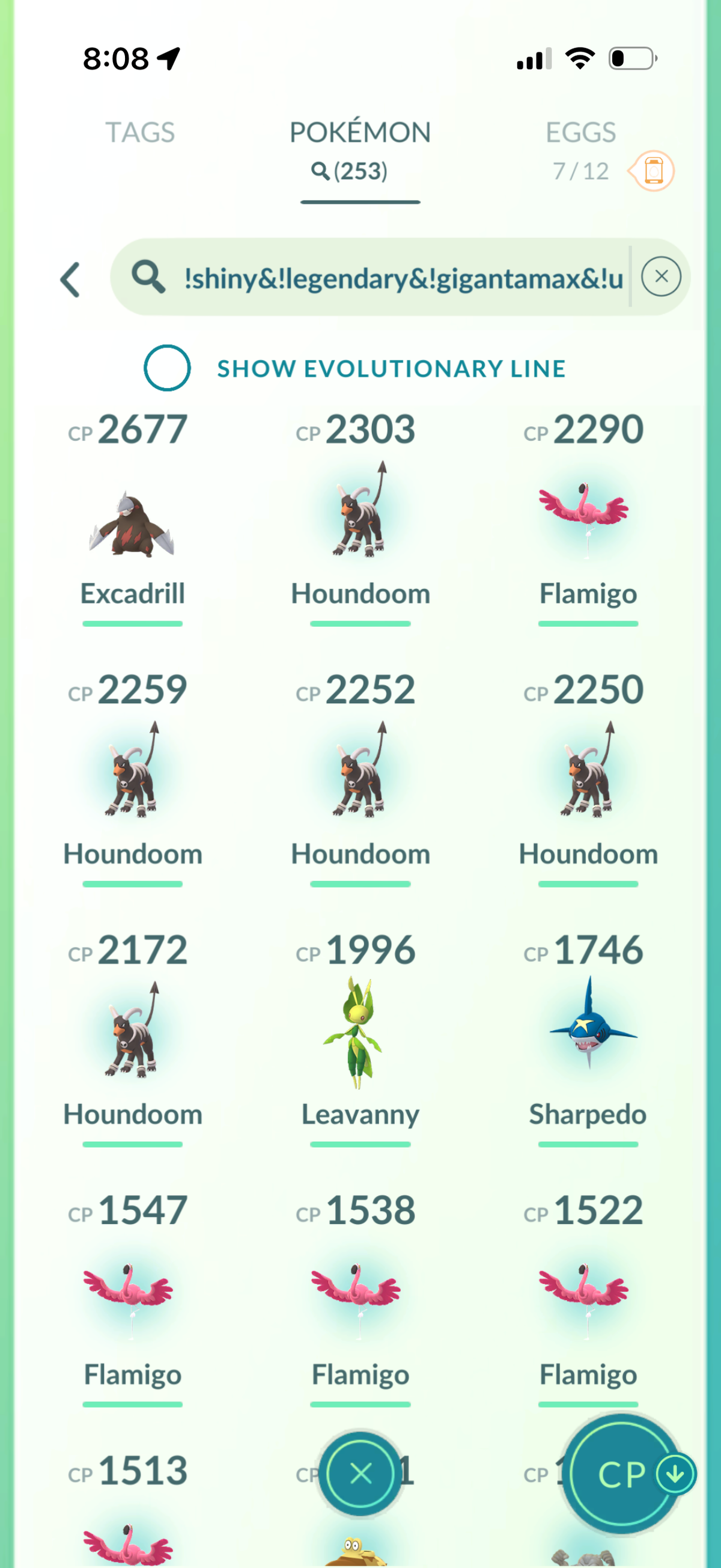 PalkiaSpacial account (67 Shiny/Legendary 1759 Gible Candies 350k Stardust)