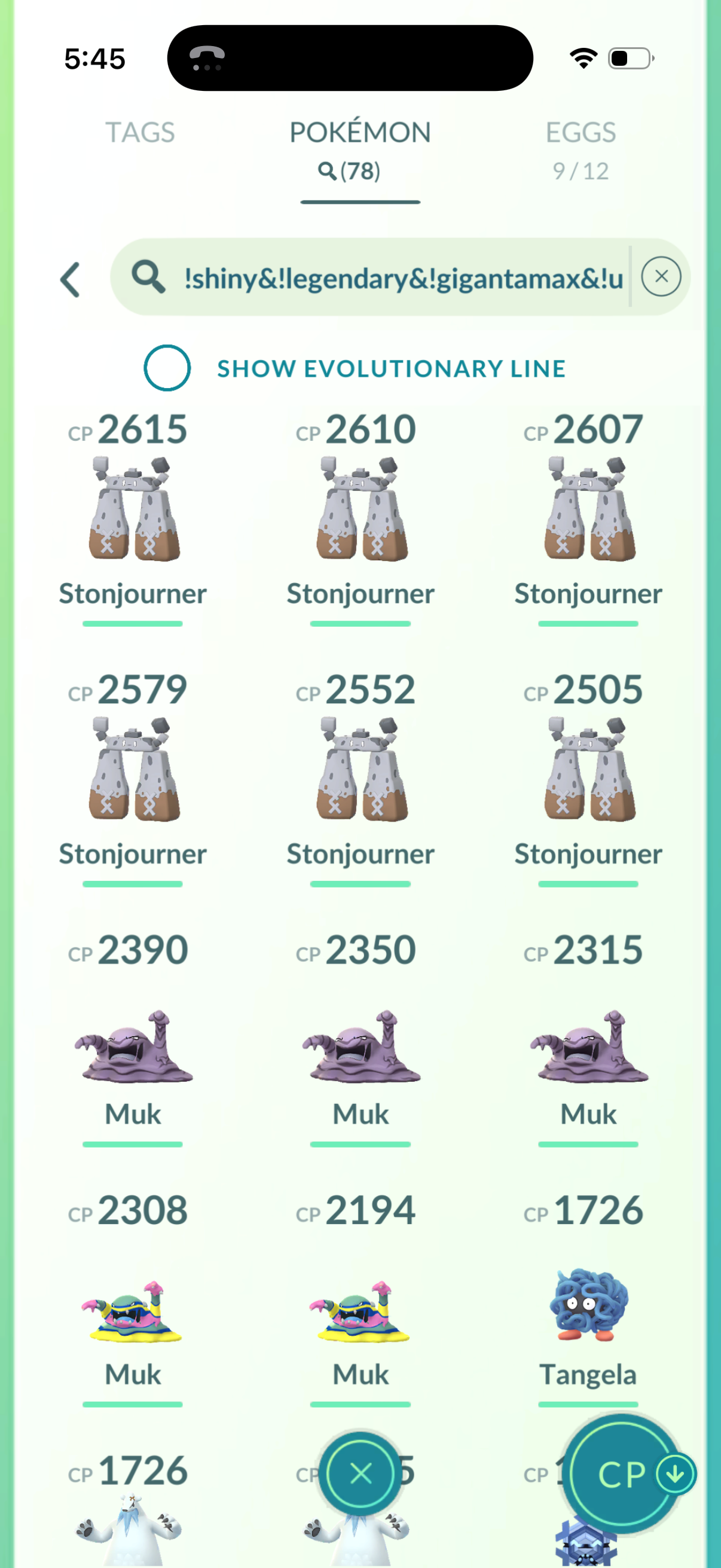 LugiaSpecial account (21 Shiny/Legendary & 1.2m Stardust)