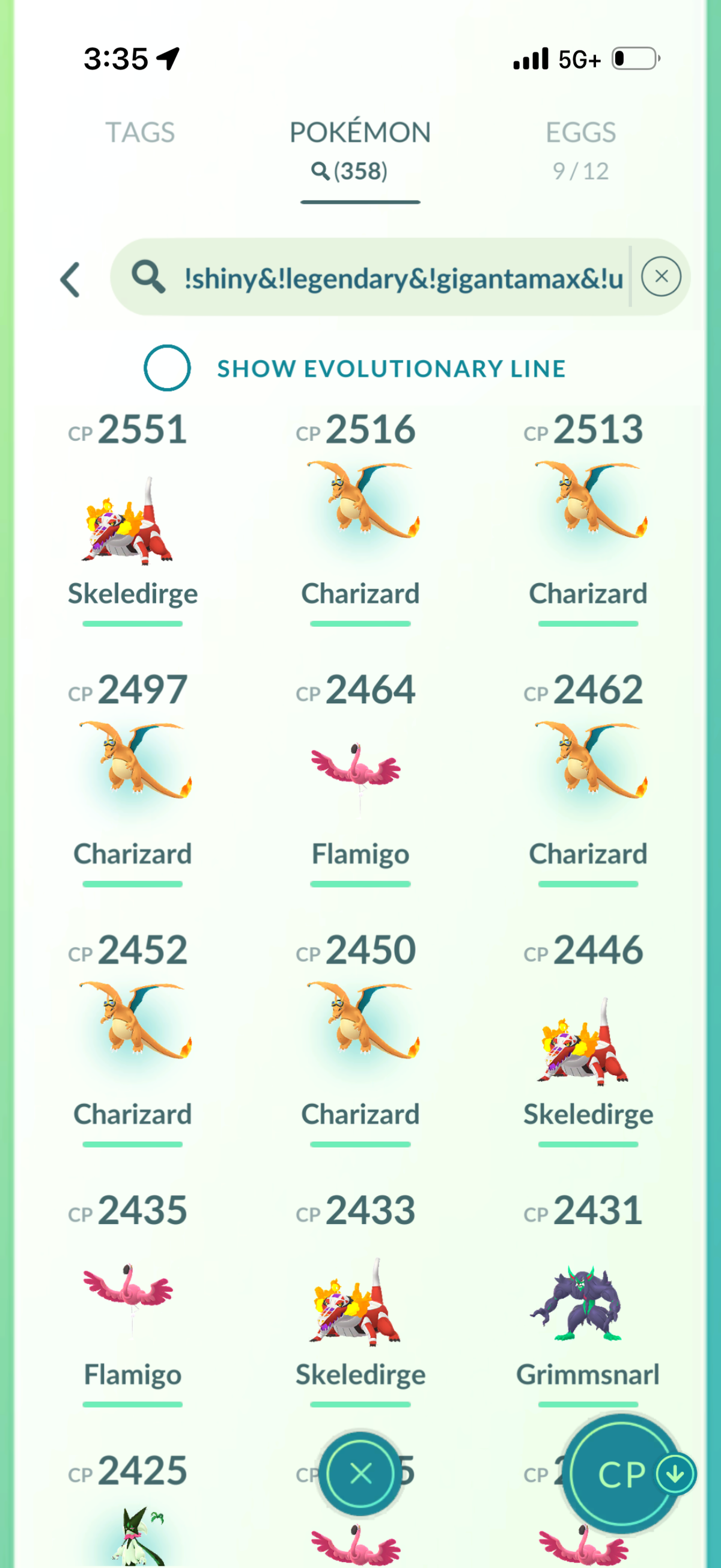 CrownedBy415 account (71 Shiny/Legendary 1.9m Stardust)