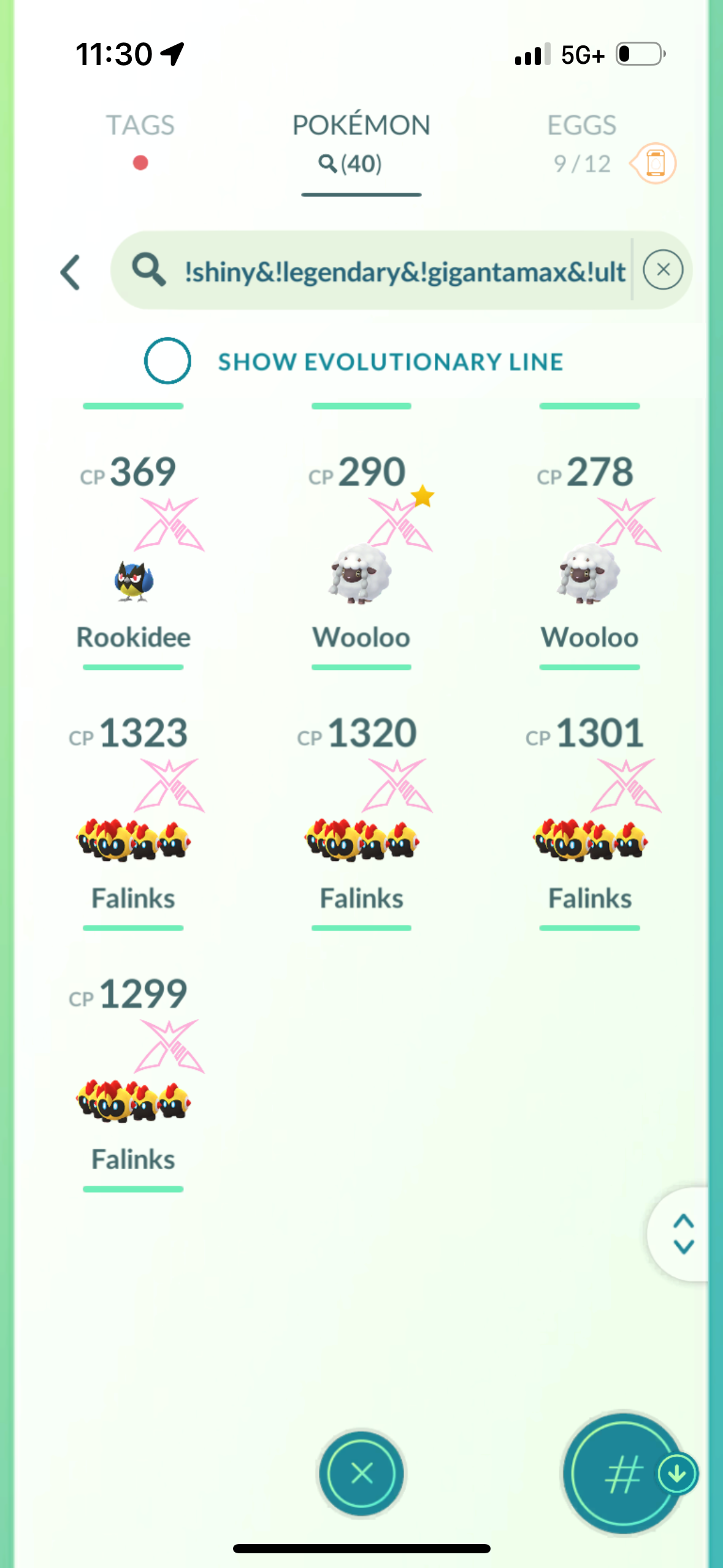 CharlesOliveira account (36 Shiny/Legendary/Gigantamax)