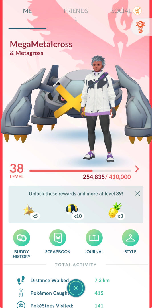MegaMetalcross account