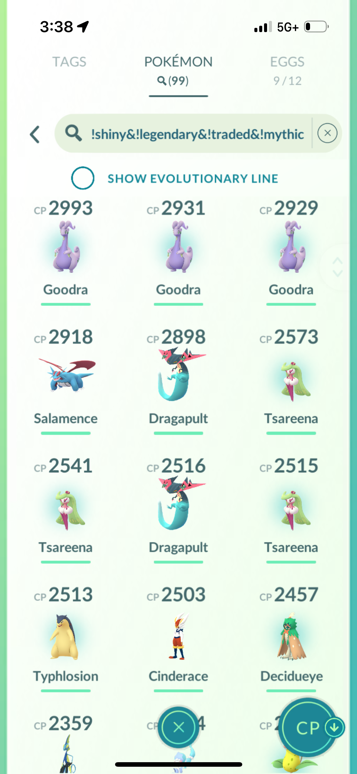 Zasheen25 account (130+ legendary/shiny)