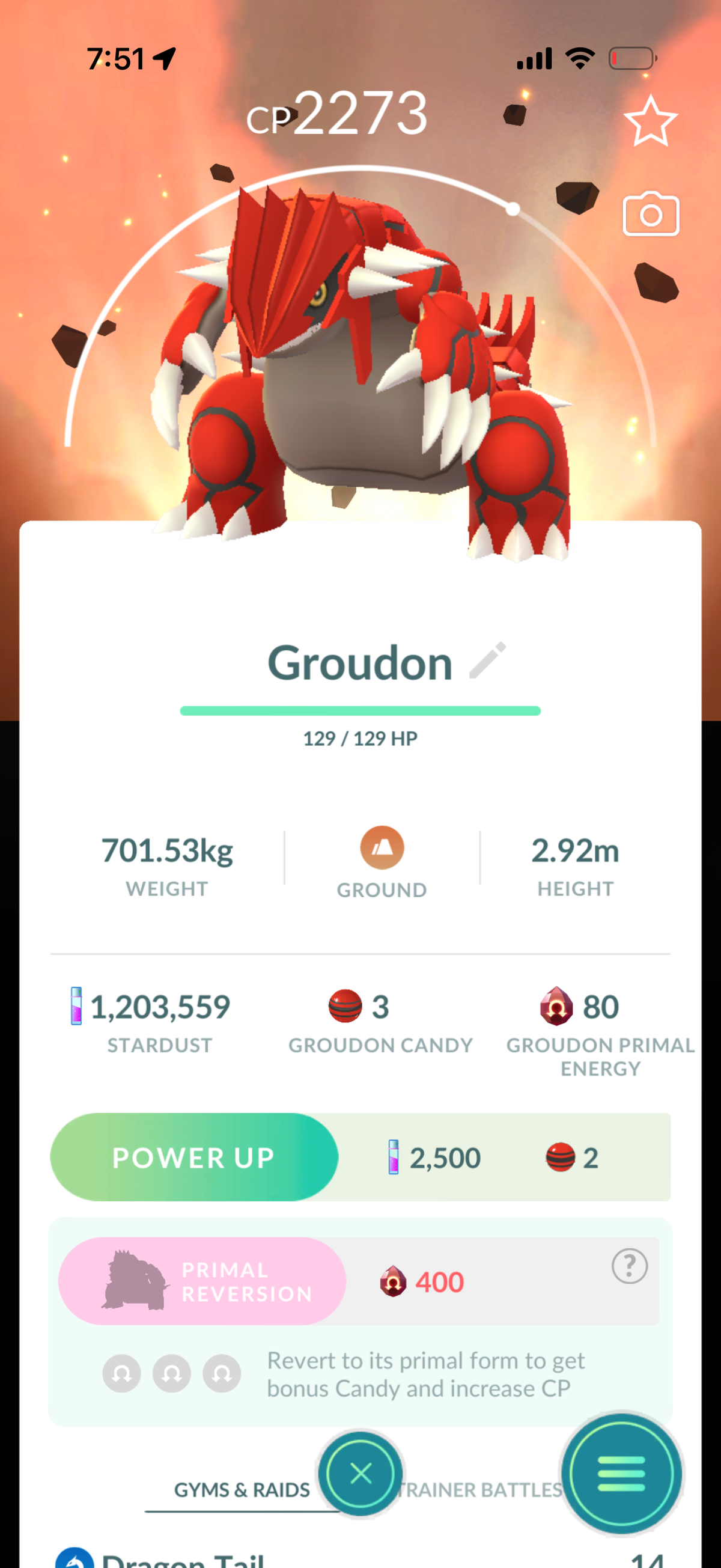 PSGMoneyline account 65 Shiny/Legendary & 1.2m Stardust