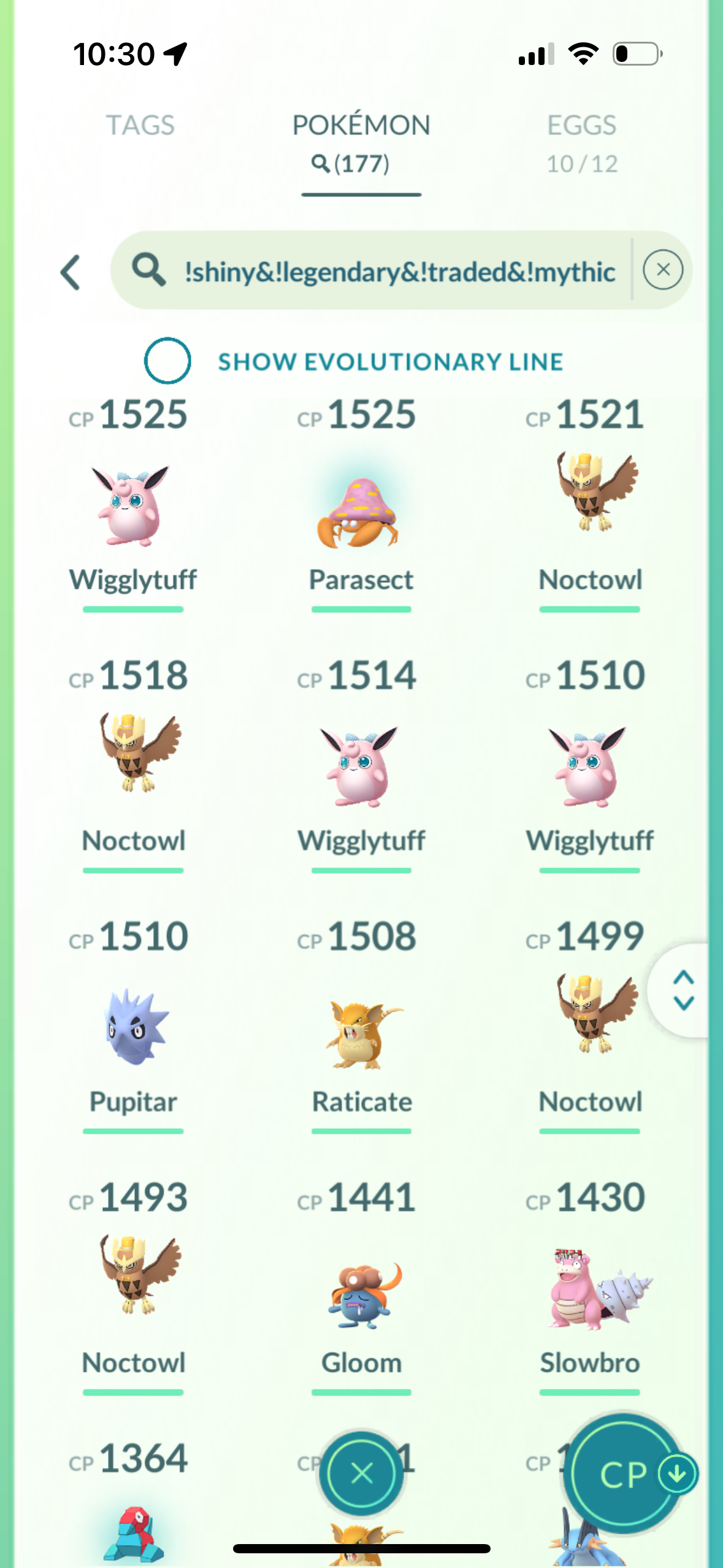 FilthyRewards account (113 shiny/legendary)