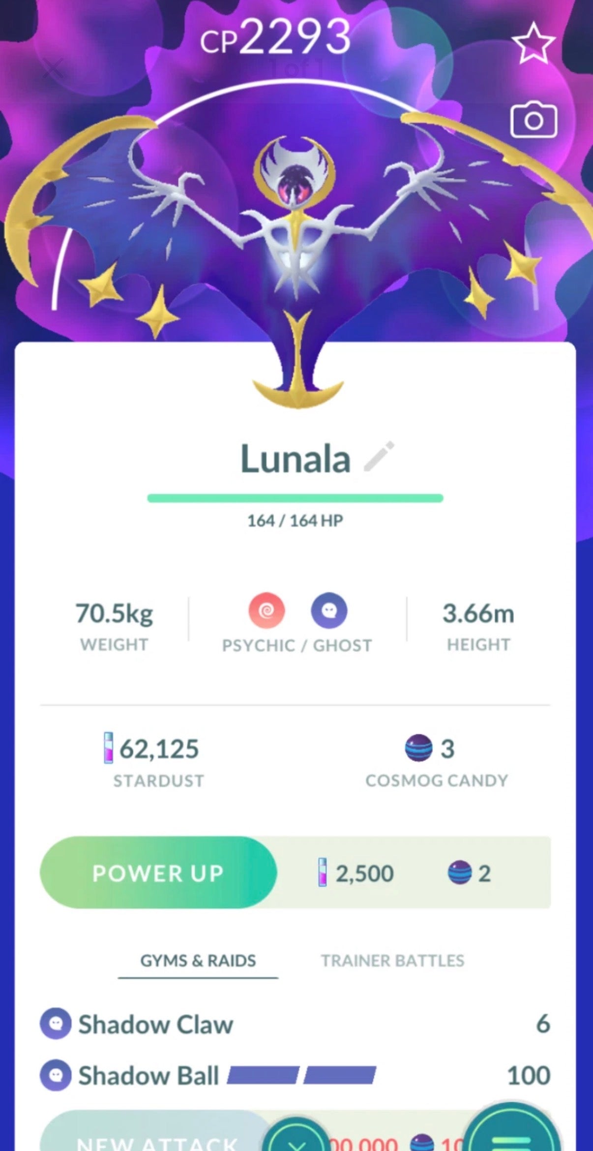 Lunala trade or account