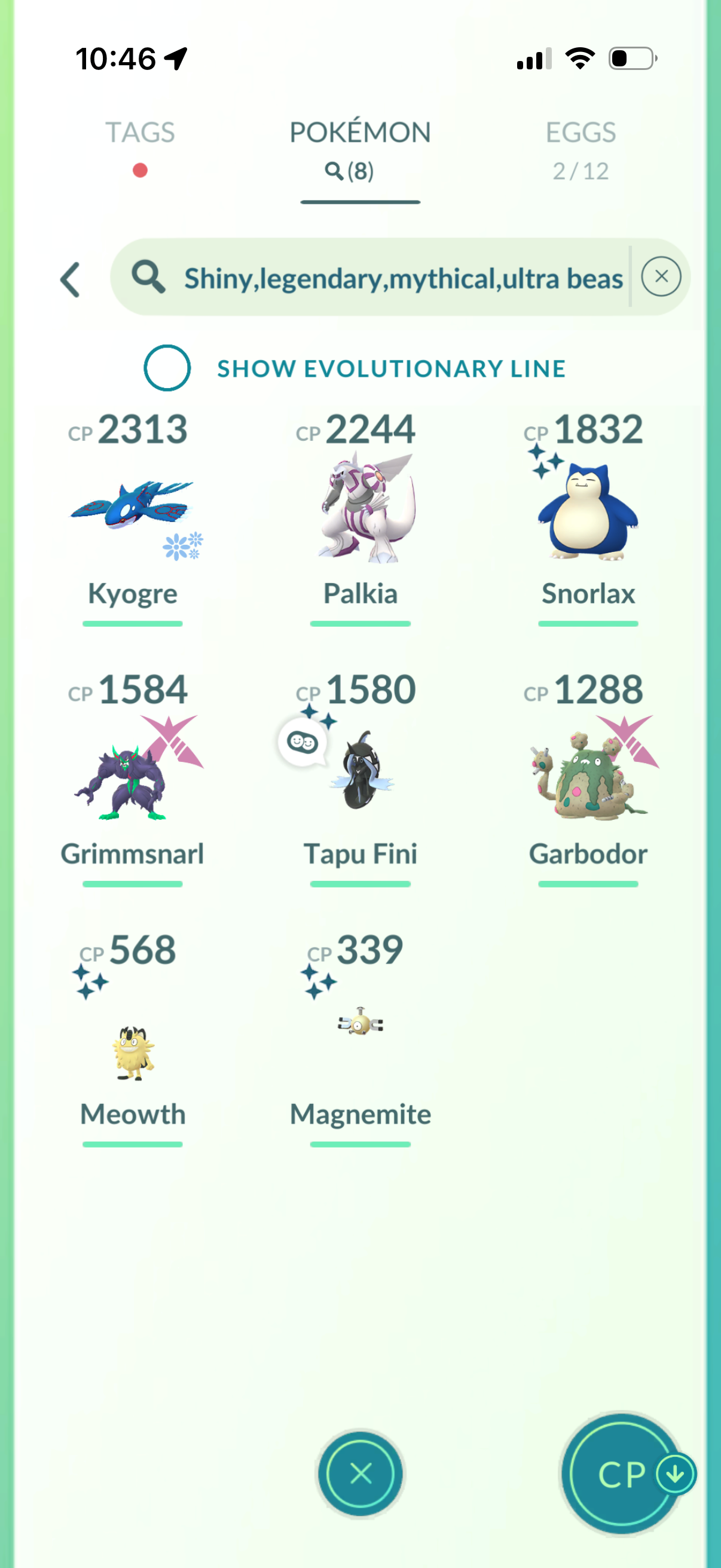 4 accounts bundle (25 shiny/legendary)