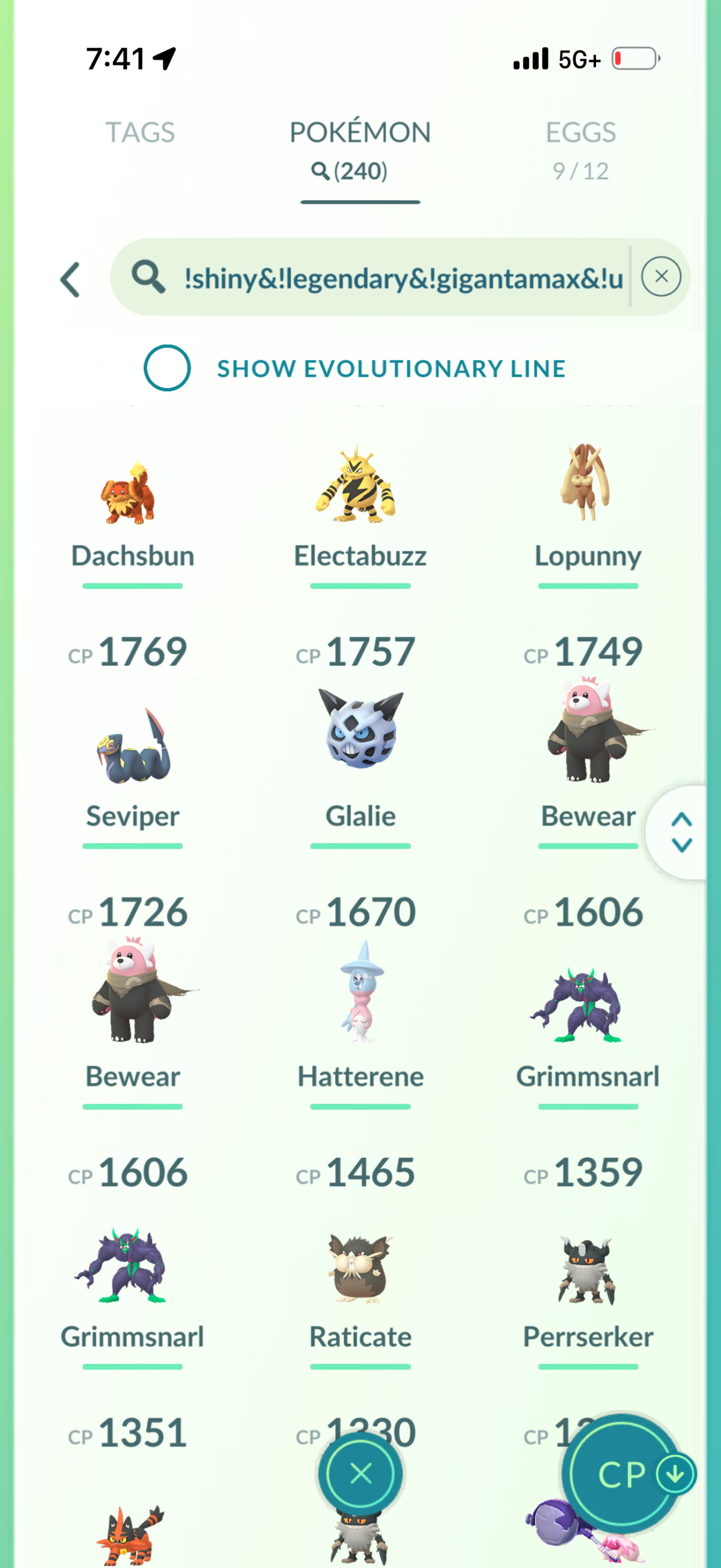 ToppleGameIOS account 15 Shiny/Legendary & 970k Stardust