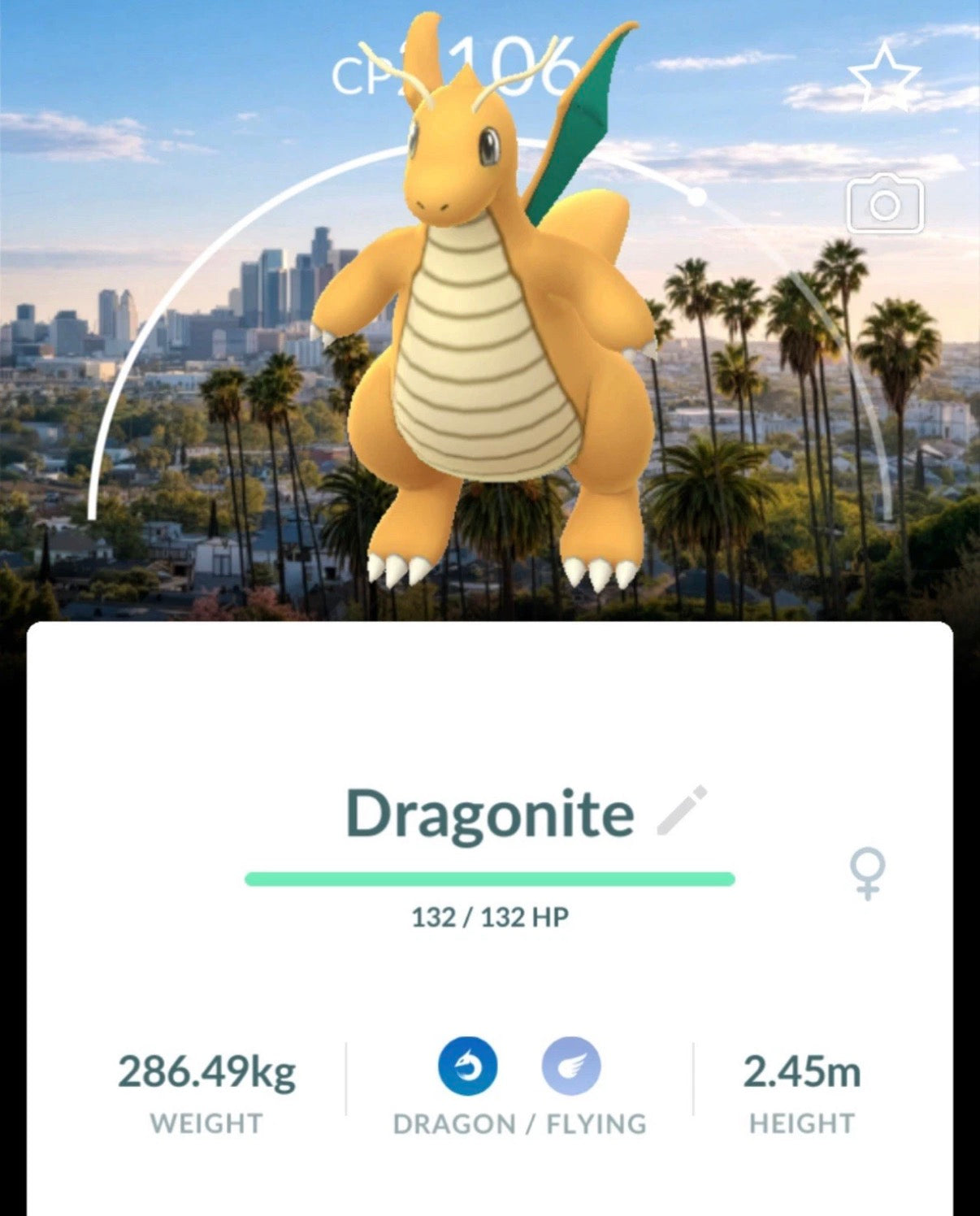 Dragonite LA background trade