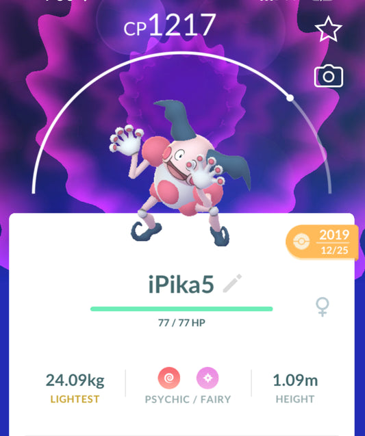 Guaranteed Lucky Mr. Mime trade