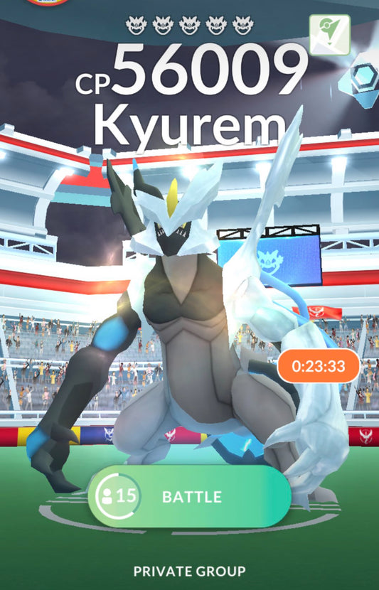 Unova Tour Raid invites & captures