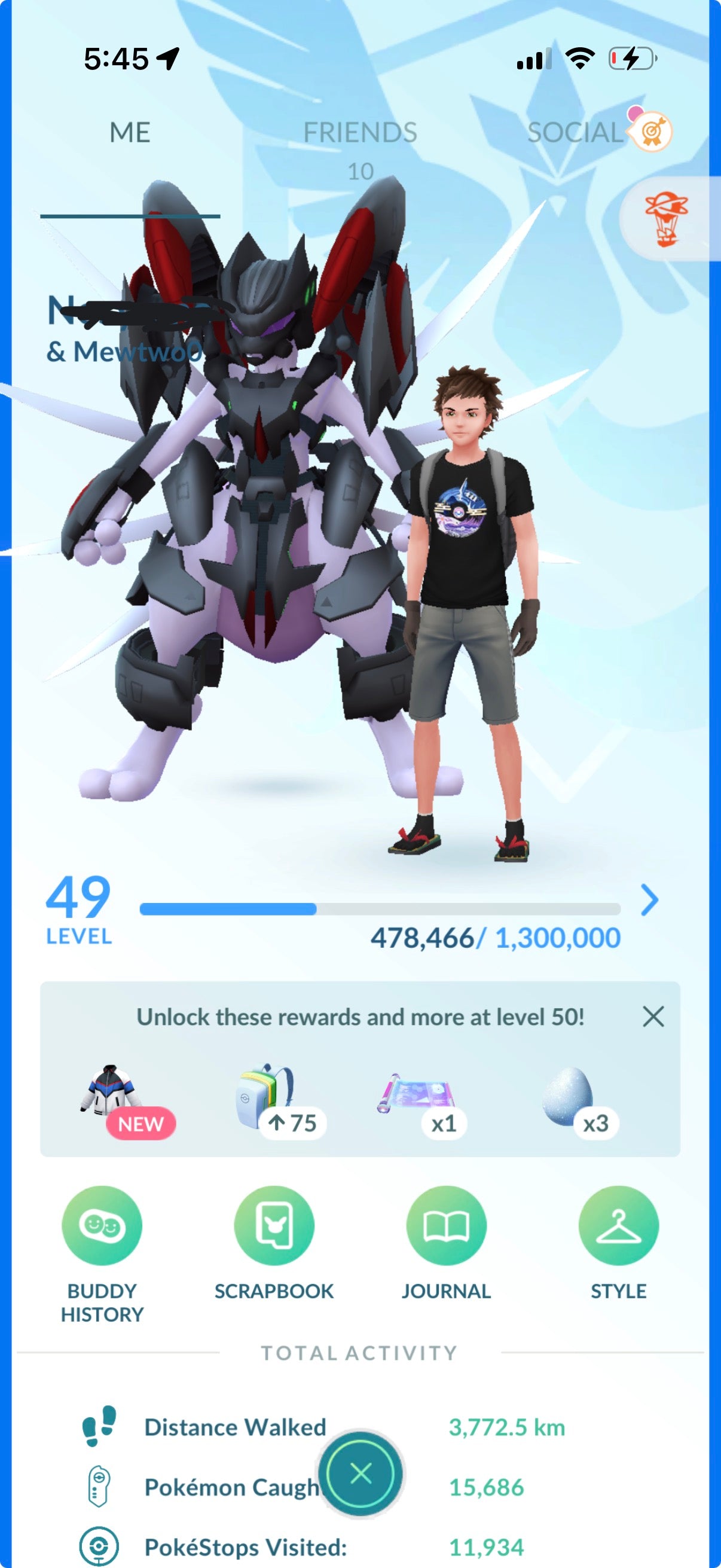 Nesyume 2016 account (99 Shiny/Legendary)