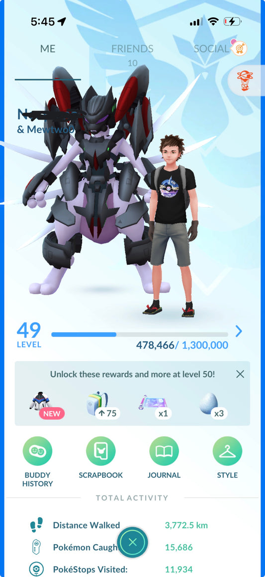 Nesyume 2016 account (99 Shiny/Legendary)