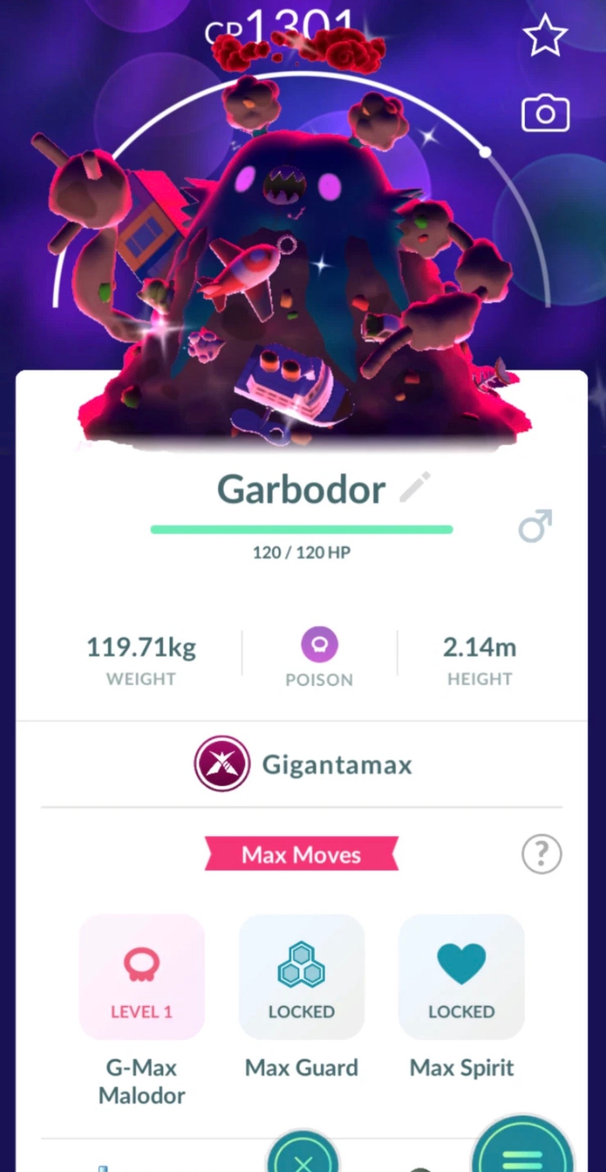 Shiny Gigantamax Garbador trade or account