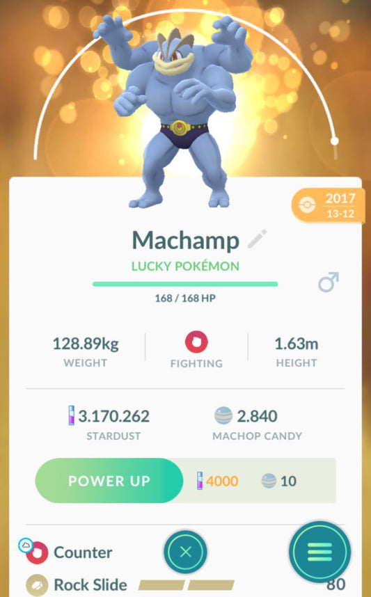 Guaranteed Lucky Machamp