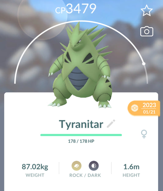 Larvitar & Tyranitar trades