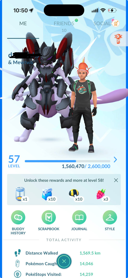 DailyTask 2016 account (141 Shiny/Legendary)