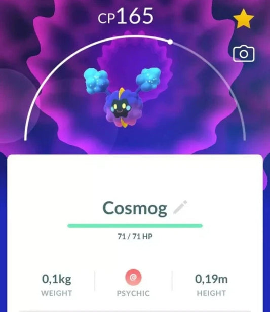 Cosmog trade or account