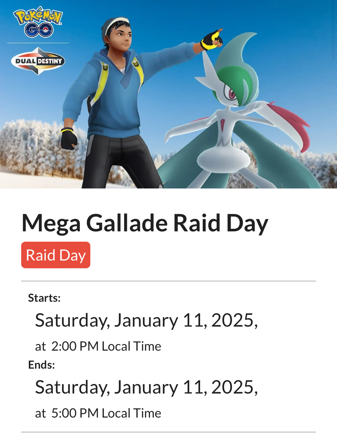 January raid services (Legendary Mega Dynamax & Gigantamax)