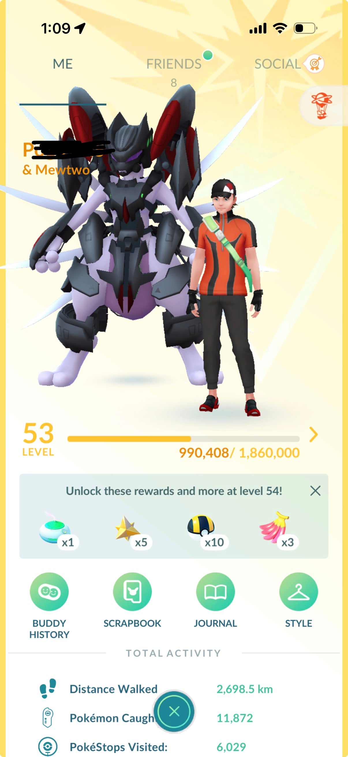 Pogo9Til5 2016 account (150 Shiny/Legendary/Mythical)