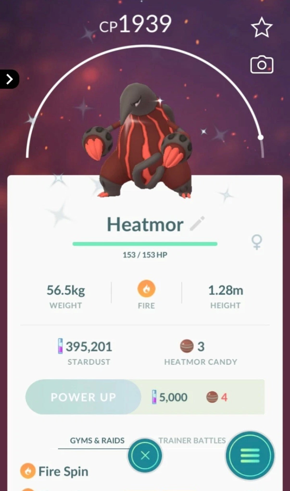 Shiny Heatmor trade or account