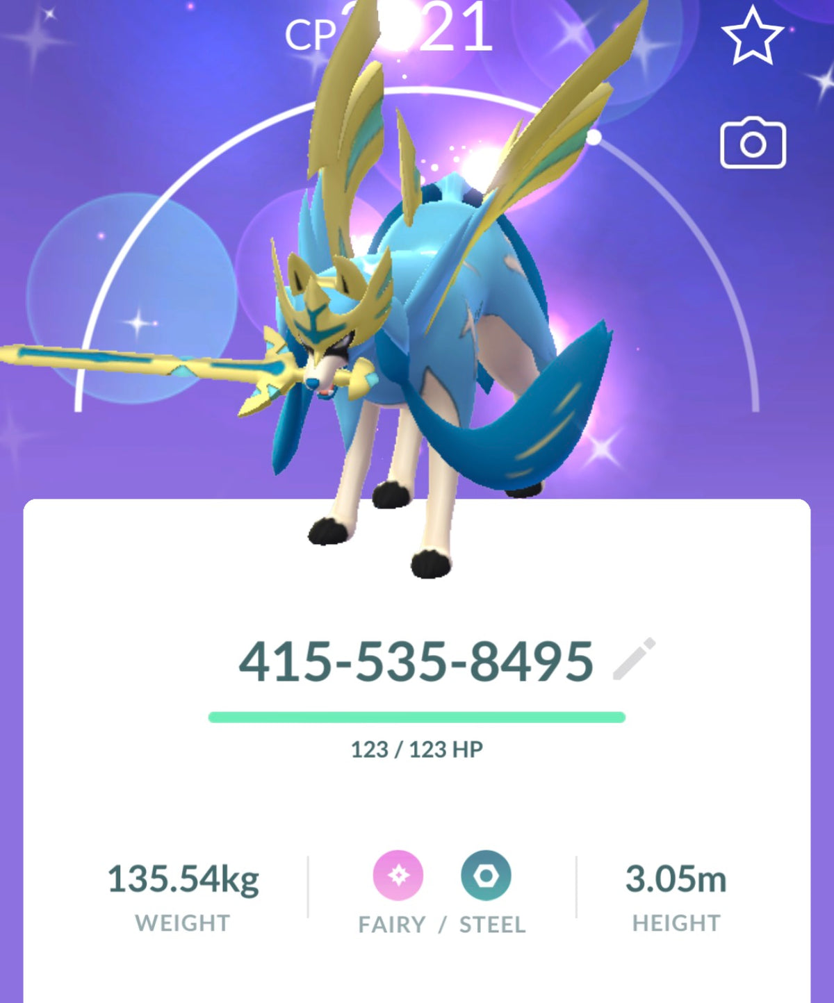 Crown Zacian trade or account