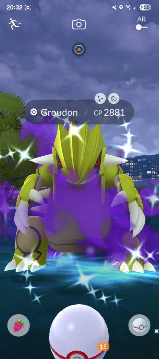 Shadow Groudon Raids