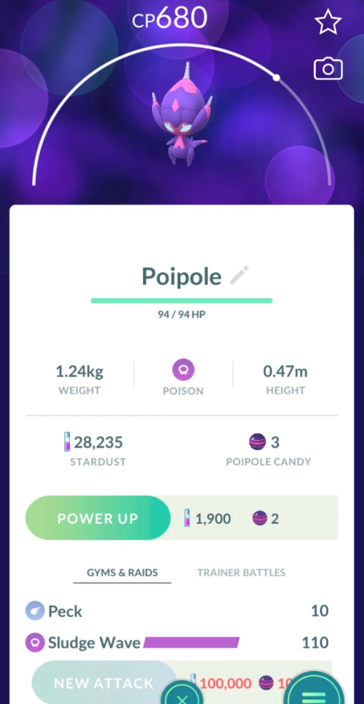 Poipole trade