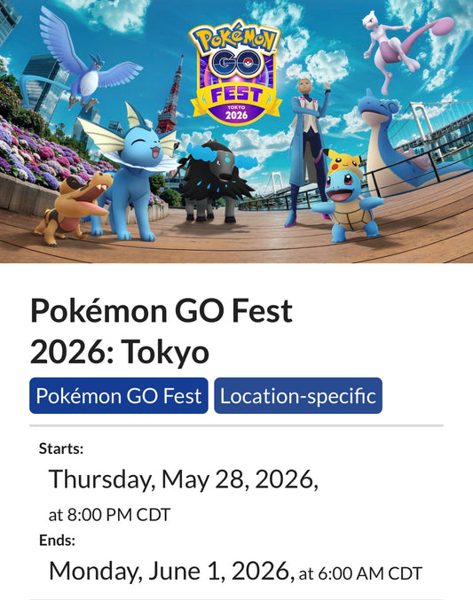 Mega Mewtwo raid service (May 29-31)