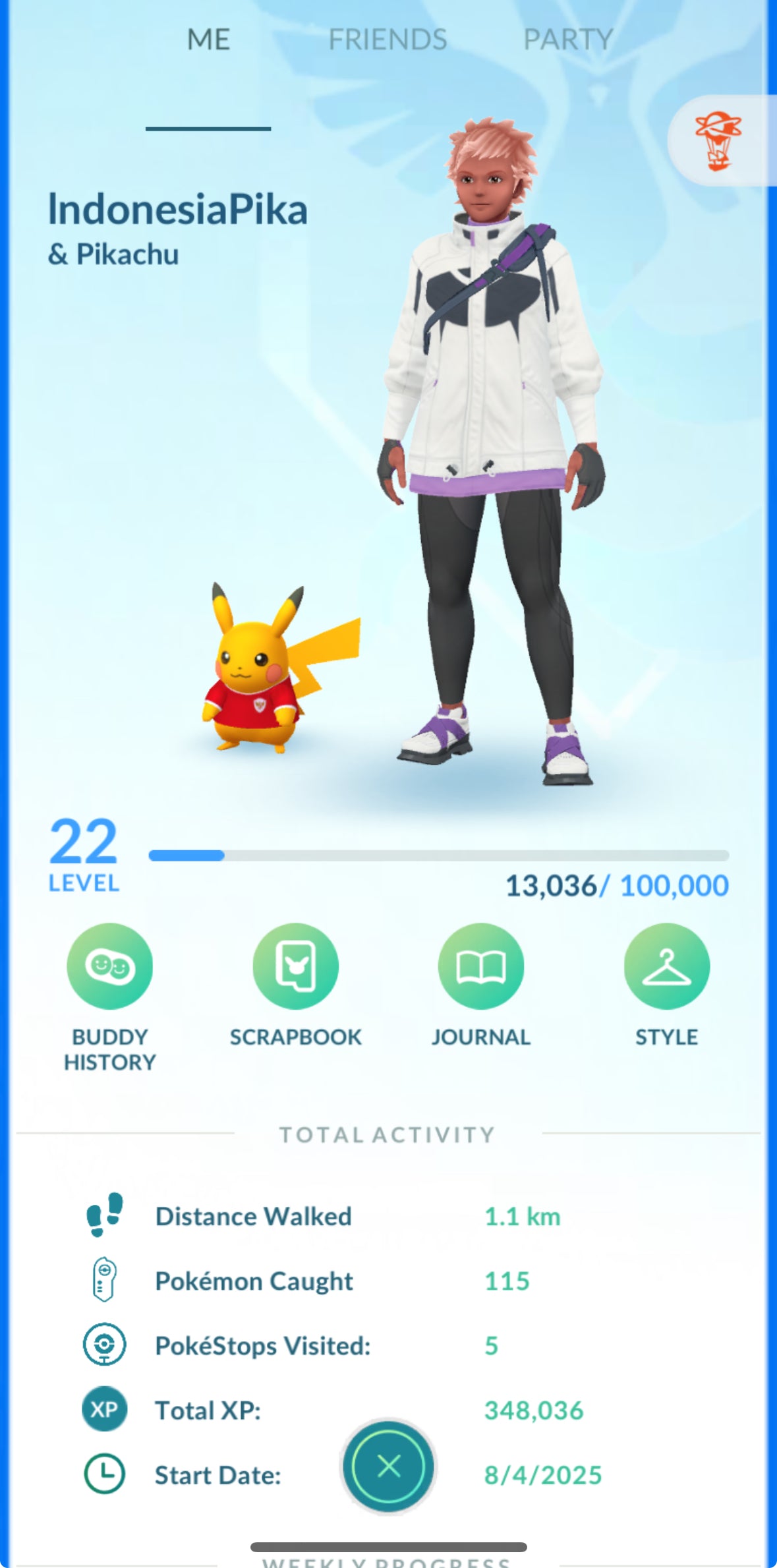 Shiny IndonesiaPikachu account