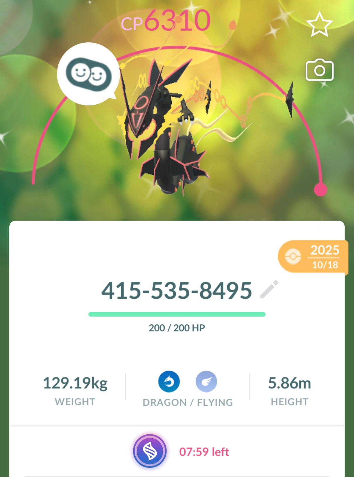 Shiny Mega Rayquaza trade or account