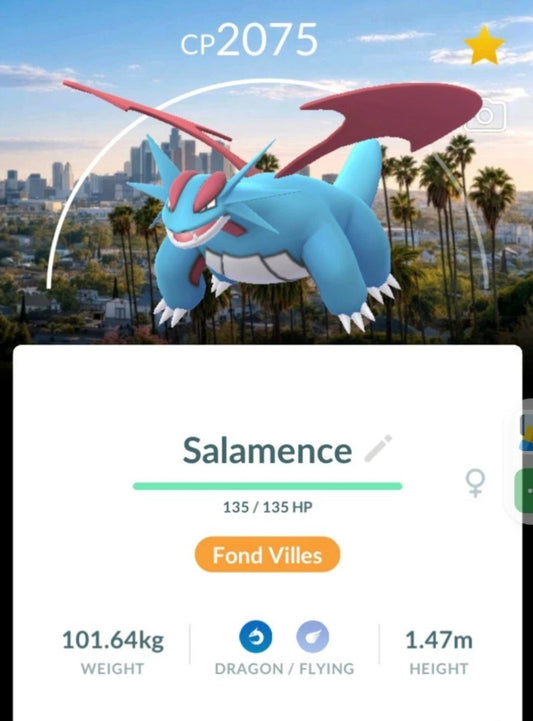 Salamence LA background trade