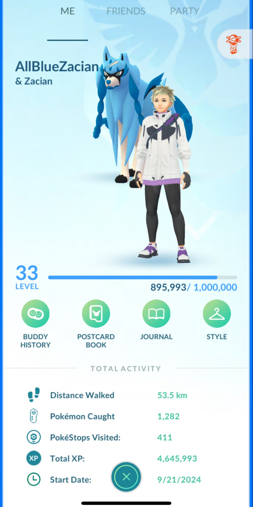 Shiny Legendary accounts