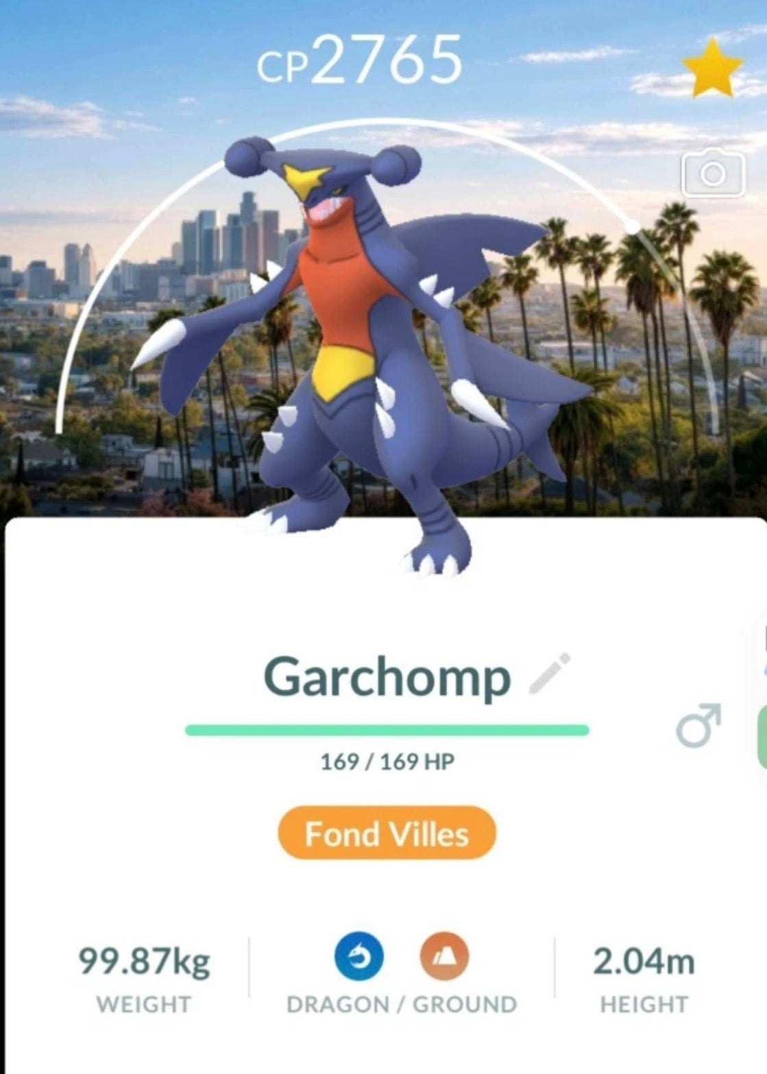 Garchomp LA background trade