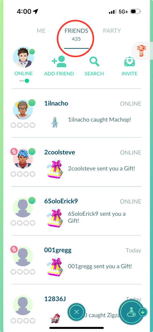 MachopShinyPack account (43 shiny/530k stardust)