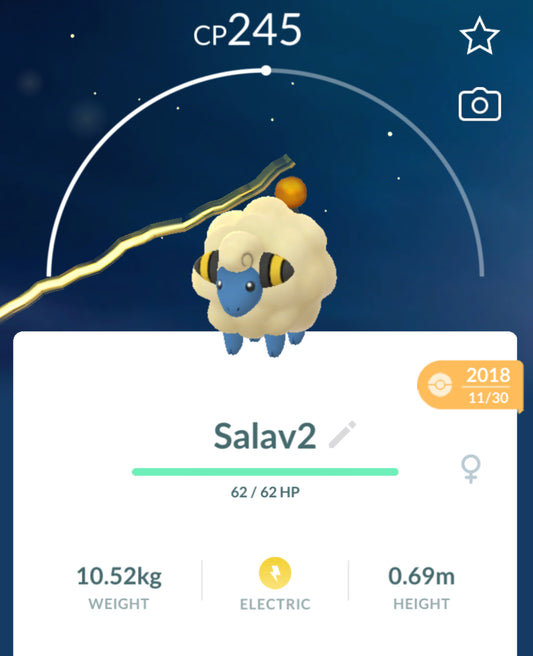Lucky Mareep trade (caught in 2018)