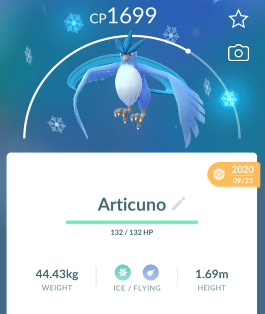 Articuno trade (read description)