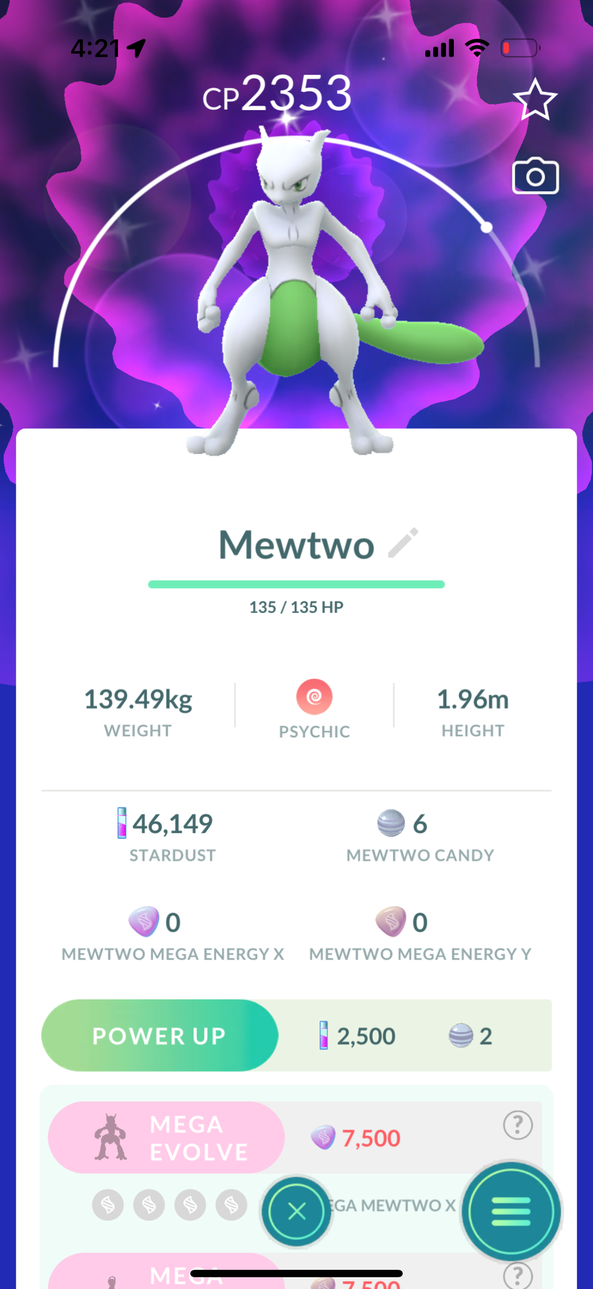 HoOhMewtwo account (8 Shiny/Legendary)
