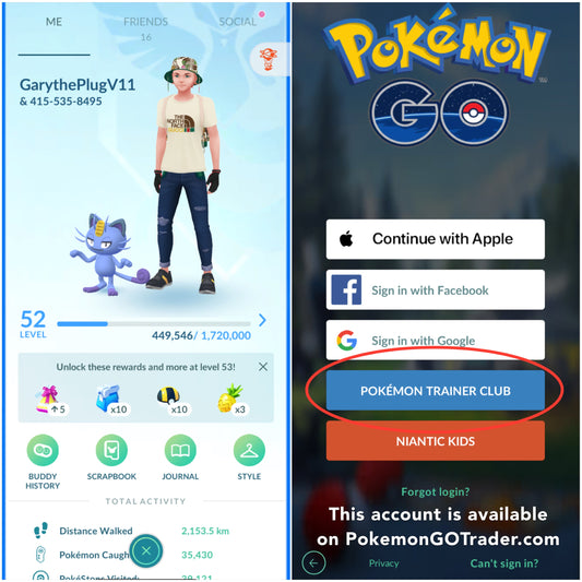 Shiny Alolan Meowth account