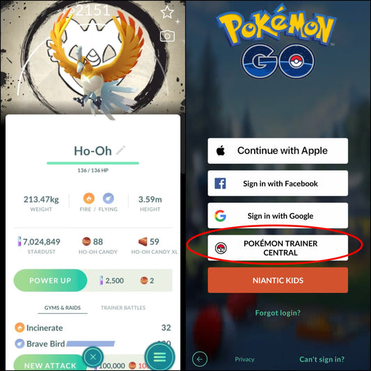 Shiny Ho-Oh GO Fest Background account