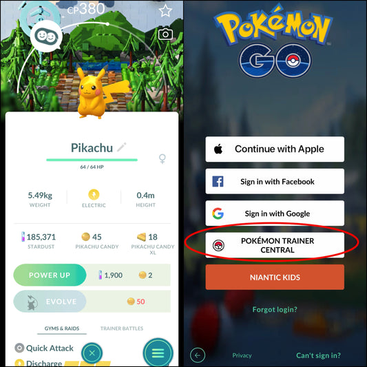 Shiny Pikachu costume & background accounts
