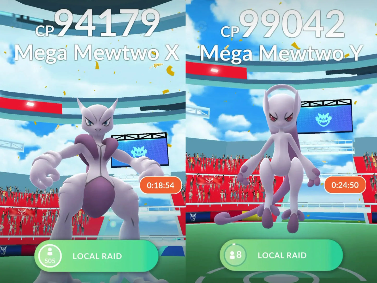 Mewtwo Raid Farming Service