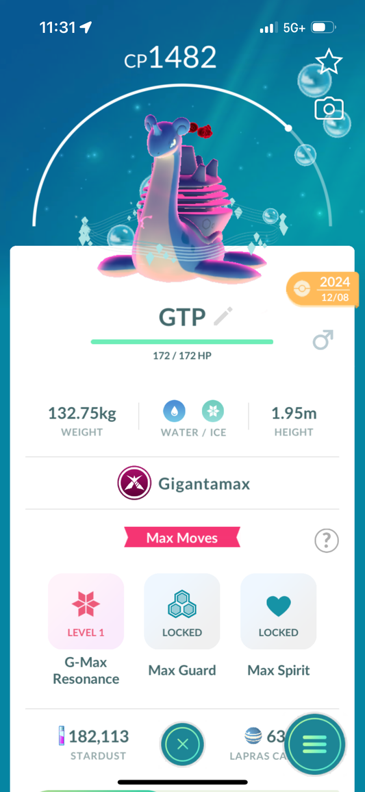 Gigantamax Lapras Trade