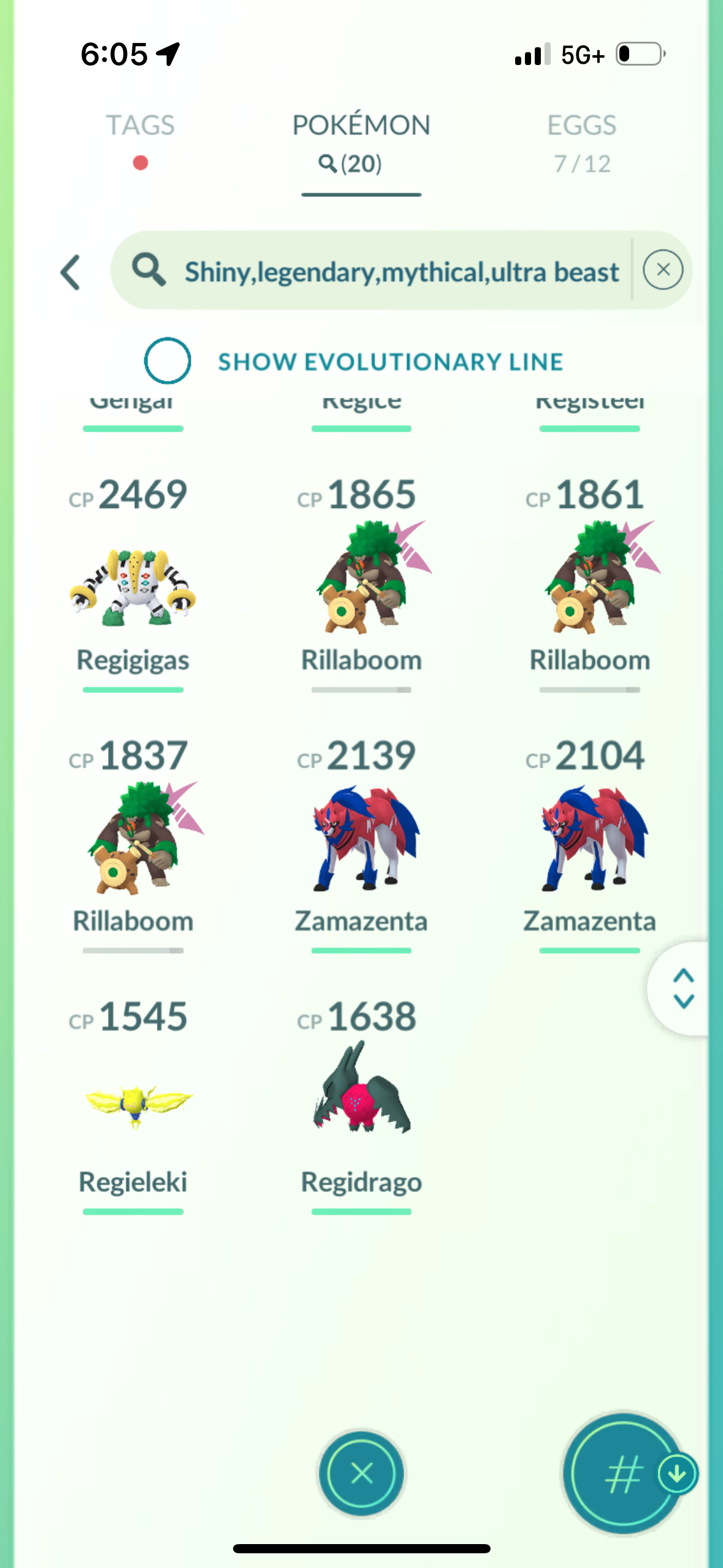 TripleThreat account (20 Shiny/Legendary/Gigantamax)