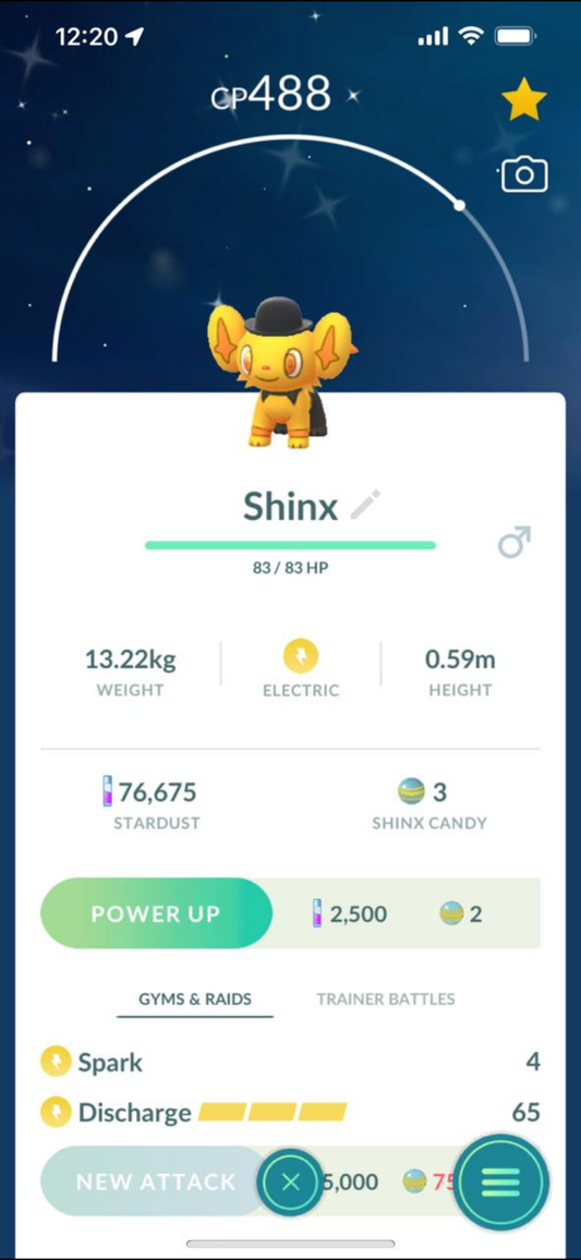 Shiny Shinx Trade